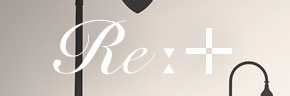 悪質出会い系サイト「Re:+(アールイーコロンプラス)」のロゴ