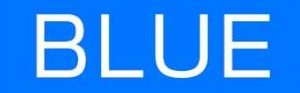 悪質出会い系サイト「BLUE(ブルー)」のロゴ1