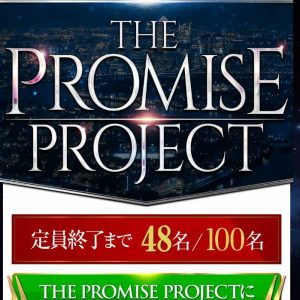 悪質情報商材「THE PROMISE PROJECT(ザ・プロミスプロジェクト)」のTOP画像