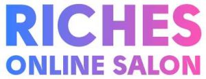悪質情報商材「RICHES ONLINE SALON」のロゴ画像