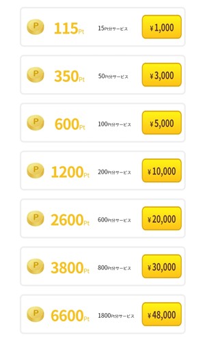 出会い アプリ ラブトーク 料金体系