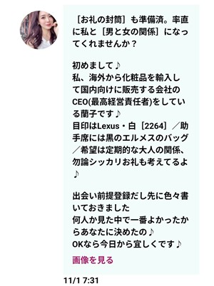 サクラであるCEO：蘭子からのメッセージ