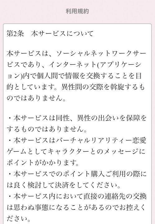 ナウチャット 利用規約