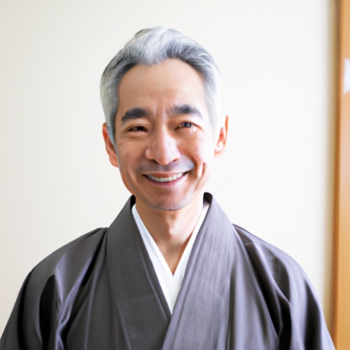 福の花の鑑定師を名乗る男性神屋敷