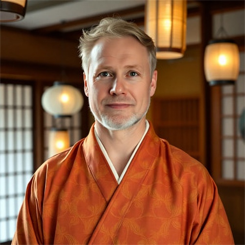 幸福堂の鑑定師を名乗る男性アレキサンダー・J・ルーカス