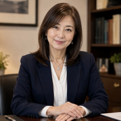 幸福堂の鑑定師を名乗る女性深見玲子