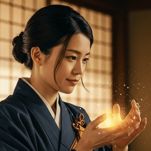 天之杜の鑑定師を名乗る女性琴葉