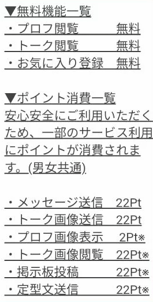 WiSHの料金表
